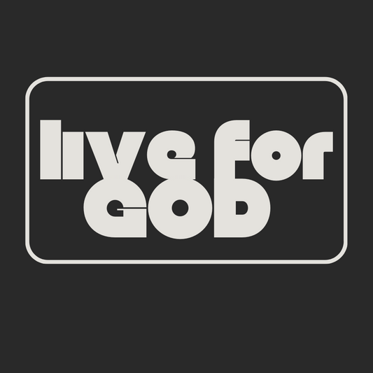 live for GOD sticker